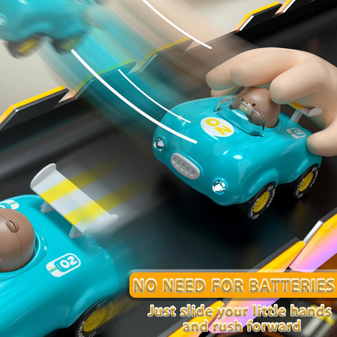 CDDZSW 1-3 2 12-18 1 2 3 Year Old Toy Trucks for Toddlers Birthday Gift Pull Back Car for Years Old Boy Cars Friction