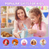 CscyyAmz 4 5 6 7 8+ 2 Mini Karaoke Machine for Kids Girls Boys - Birthday Gifts for Ages Year Old - Portable Bluetooth