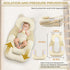 Baby Feeding Pillow, Anti Overflow Feeding Pillow for Reducing Spit-Up, Safety Nursing Pillow, Baby Lounger Reflux