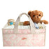 Tiny Marvels Diaper Caddy Organizer for New Parents, Water-Resistant Baby Diaper Caddy,