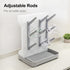Countertop GoMaihe Baby Bottle Drying Rack: Space Saving Vertical Bottle Dryer Holder - Baby Accessories Storage Stand