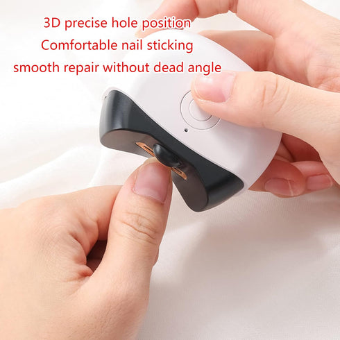 xbiez Trimmer Trimmer Electric Toenail & Fingernail Grinder - Effortless Baby Nail - Electric Heads