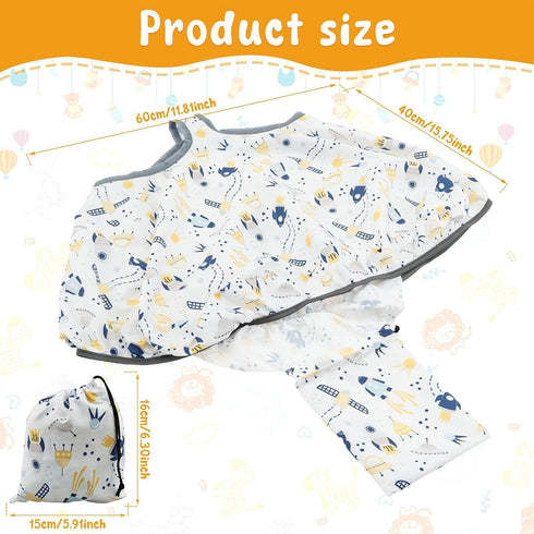 Generic Infant Seat Shield - Kids Trolley Cushion, Dining Booster Wrap | Padded Slip-On Carrier, Lightweight Travel