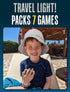 100 PICS Smart Cards Countries, 7 Games in 1, Pairs, Snap, Trumps, Rummy, Memory Quiz, Learn Facts, Travel Game, Gift, Stocking Stuffer, 50 Cards, Age 5+, 1-8 Players