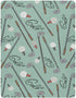 Mazeann 52" 28" 9" Golf Cartoon Crib Sheets Soft Breathable Fitted Baby Crib Sheets Mattress Cover for Girl Boys, x x