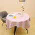 Splat Mat for Under High Chair/Arts/Crafts, 51" Anti-slip Food Splash Mat, Waterproof Floor Protector (Rainbow Pink)