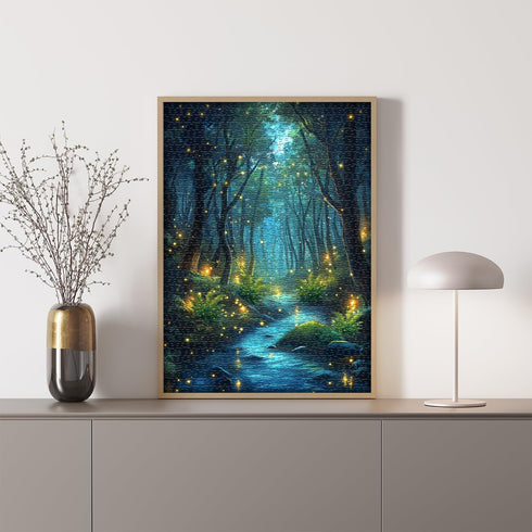PICKFORU 1000 Impossible Puzzles for Adult Pieces, Magic Forest Fantasy Puzzle,Nature Difficult Challenging Jigsaw
