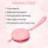 Yylaiire Pink Silicone Nipple Shield Case, Silver Nursing Cups Case, Portable Silicone Storage Holder for Breastfeeding