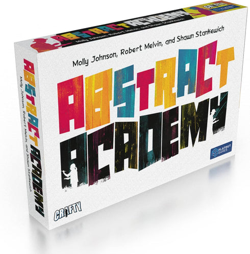 Abstract Academy by Crafty Games: Creative Strategy Board Game for 2-4 Players, 30-45 Minutes Gameplay