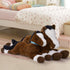 33 inches MaoGoLan Large Horse Stuffed Animal for Boy, Big Horse Plush Toy for Girl, Ridable Stuffy Pony for Kids