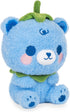 Cuddle Barn PlushGoals - Lil Series Bloo The Blueberry Bear, Kawaii Cute Blue Plush Toy, 6 inches