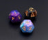 3 Pieces Astrology Dice Acrylic Pearl, Astrological Dice for Constellation Divination, 3 Colors D12 Glitter Astro Dice