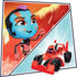 PJ Masks Animal Power Smash and Zoom Racetrack Toy, Zoomzania Raceway Vehicle Playset with 4 Cars for Kids Ages 3+