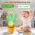 1 0-6 6-12 SANJOIN Cactus Baby Toy Talking Dancing Singing Adjustable Volume, Baby Girl for Year Old, Infant Toys