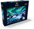 MyPuzzle Northern Lights Over Godafoss Waterfall - Premium 1000 Piece Jigsaw Puzzle for Adults