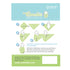 Woombie Set Set 3, 44 44 inches Organic Cotton Airwrap Baby Swaddling Blanket - Lightweight, Multi-Use Receiving