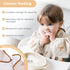 2 Pack 6 3 Sets BIBaDO Mess Proof Baby Bib, Long Sleeve Bib, month - Years, Waterproof Bibs for Toddlers, Baby Feeding