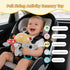 littlove 6-12 3 Musical Baby Pull Vibration Toy for Car Seat Months, Travel Sensory Toy Months, Montessori Plush Toys