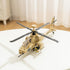 AH-64 Set 259 10+ Apostrophe Games Apache Helicopter Building Block Pieces - Air Force Plane, Ages