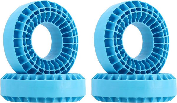 INJORA Silicone Rubber Insert Foam for 1.9" Wheel Tires, Fit for 1/10 RC Crawler (Blue)