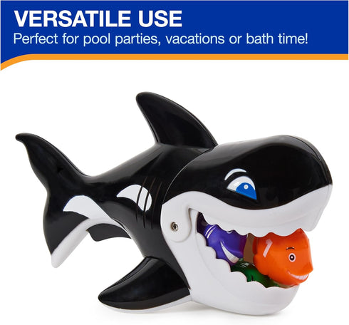 SwimWays Gobble Gobble Guppies, Educational Water Toy for Kids, Pool Party Favors & Bath Toys Ages 2+