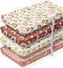 Jola's House 4 Pack Boho Nursery Sheets - Sunshine and Rainbow Design, Neutral Unisex