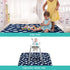 2 Pack 42 46 Splat Mat for Under High Chair & Arts & Crafts & Eating Mess, Waterproof Baby Playtime Anti-Slip Mat