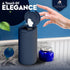 Extra Large Refillable Disinfecting Wet Wipes Dispenser (Navy Blue) | Fits Clorox, Lysol, Bleach, Sanitizing | Durable