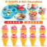 Sets 4-8, Set 3+, Boys,8 Compound,2 oz Color Dough for Kids Ages Play Kitchen Ice Cream Maker Color Dough for Kids Ages