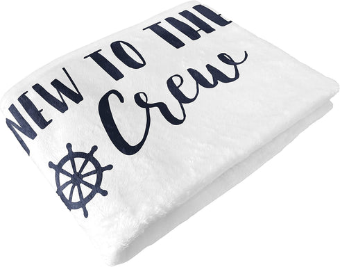 Sailboat Sweet Jojo Designs Nautical Sailor Boy Girl Milestone Blanket Monthly Newborn First Year Growth Mat Baby