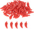 Yetaha 50PCS Mini Snowman Nose Plastic Red Noses for DIY Christmas Decoration Craft