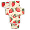 Flradish Lovely Strawberry Portable Diaper Changing Pad,Waterproof Lightweight & Foldable Travel Changing Pad