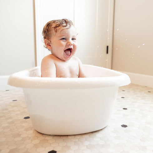 3-in-1 Regalo Baby Basics Grow with Me Bath Tub, Award Winning Brand, Adjustable As Your Baby Grows, Includes Foam