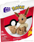 Build & Show Eevee Mega Pokémon Building Toys Set, 215 Pieces, 4 Inches Tall, Articulated for Kids