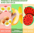 100 Set 1-3, 2 2 3 4 5 Pcs Play Food for Kids Kitchen, Pretend Food Toy for Toddlers Age Plastics Cutting Fake Food/