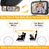 360 11.8 7.25 MONOJOY Baby Car Mirror Travel Car-Seat Infant Mirrors Safety Kids Rear View for Rear Facing with Wide