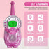 VARLEA 2 Pack,Walkie Flashlight,3-12 Gift,3 Mini Robot Kids Walkie Talkies Talkies for Kids with Backlit LCD Year Boy