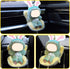 17cm, Mini Car Seat for Clip-On Air Vent Safety Seat with Soft Cushion and ABS Base, Cute Car Decoration & Display