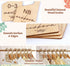 Closet 24M Set HOUISM Beautiful Baby Dividers for Clothes Organizer - Wooden Double-Sided Gender Neutral Size Dividers