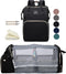 Black boy Diaper Bag Backpack: Baby toddler Bags with Changing Station for