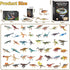 50 3 4 5 6 7 8 12 BIWASE Dinosaur Toys Book with PCS Different Dinosaurs Figures & Pokers,Interactive Perfect for Kids