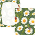 Bseiialft 52 28 Daisies Green Leaves Ladybugs Crib Sheets for Boys Girls Soft and Breathable Cotton Baby Sheets