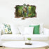 Dinosaur Forest Wall Stickers, 3D Smashed Wall Decals Art Decor for Boys Kids Bedroom Nursery DIY