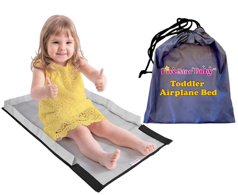 Toddler Airplane Bed - Ultimate Airplane Travel Essential | Portable Airplane Seat Extender for Kids | Perfect Airplane
