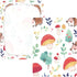 Bseiialft 52 28 Mushrooms Hedgehogs Crib Sheets for Boys Girls Soft and Breathable Cotton Baby Sheets for Standard Crib