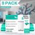 Baby Fresh Nine-Pack 5000 Diaper Pail Refill Bags Holds Diaper Extra-Thick Multi-Layer with Fresh Scent to Control