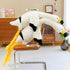 63" Giant Flamingo Stuffed Animal Plush Pillow, White Flamingo Plush Doll, Toys for Kids Birthday Christmas Gifts