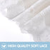 37x42 Booulfi Baby Blanket for Girls Boys Swaddles for Newborns Receiving Blankets Neutral Baptism Christening Knit