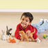 6 2+ Learning Resources Jumbo Domestic Pets - Pieces, Ages Preschool Pet Toys, Classroom Desk Pets, Preschool Learning
