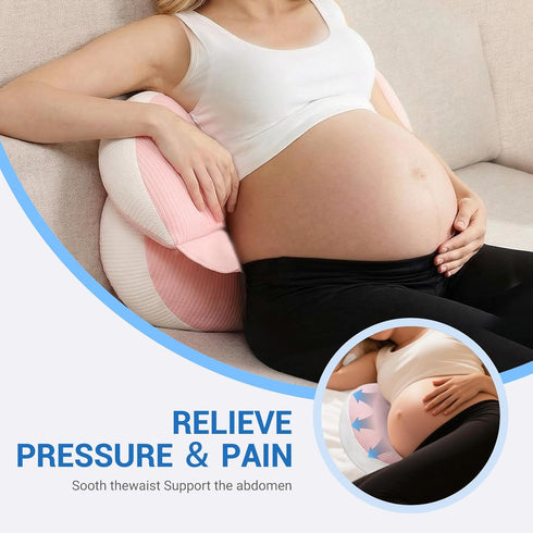 YATAOQINGJIE Pregnancy Pillow for Pregnant Women, Memory Foam Pillow for Side Sleeper, Maternity Pillow Support